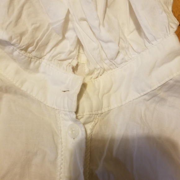 Black Peace Now Distressed Aristocrat Lolita Shirt - Picture 3 of 6